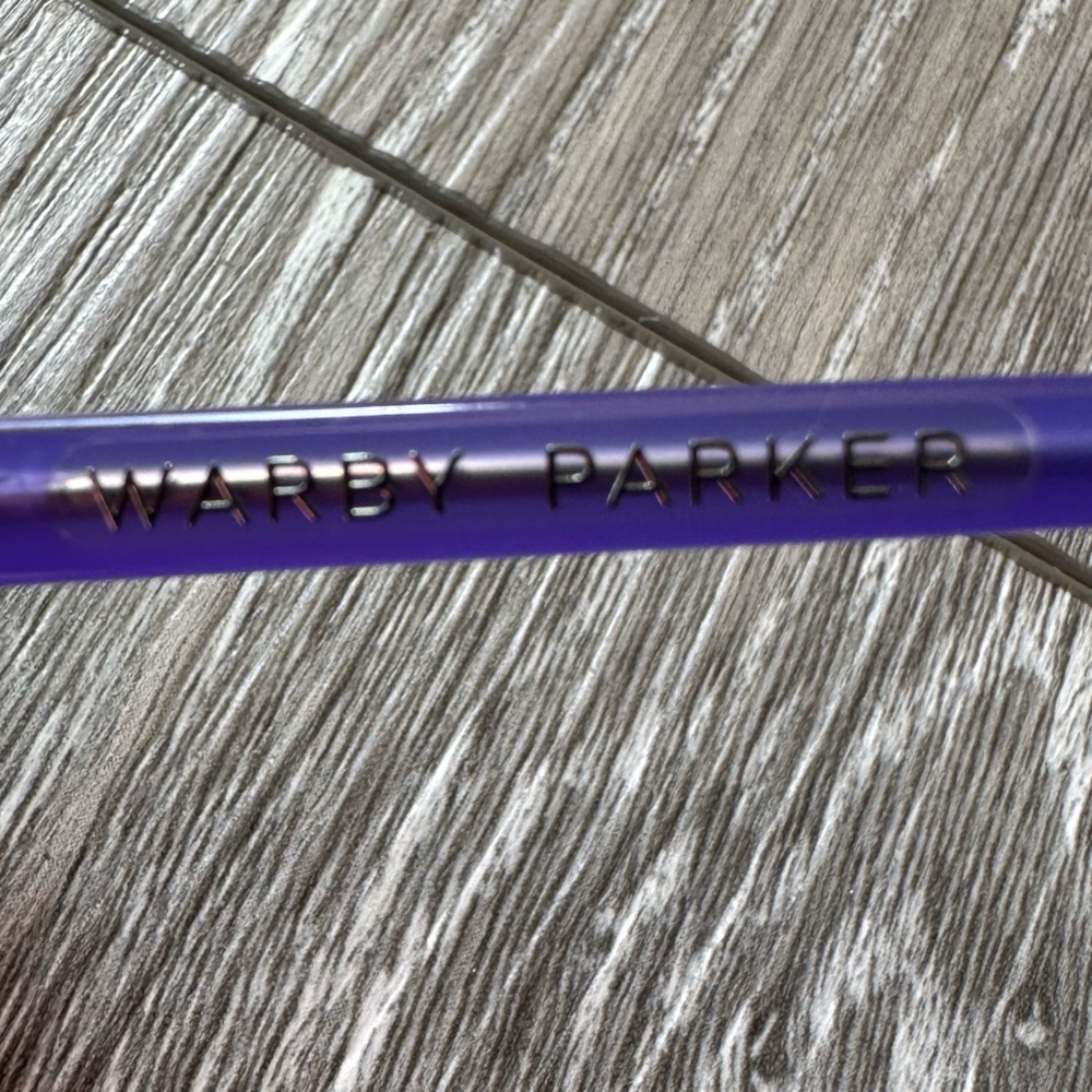 Warby Parker Louise Frames in Violet Magnolia - Picture 11 of 11